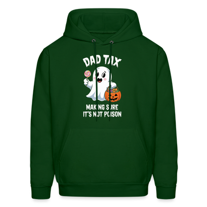 Dad Tax (Halloween) Hoodie - forest green