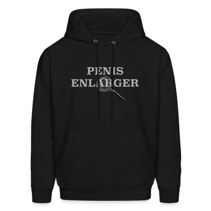 Penis Enlarger Hoodie (Funny Adult Humor) - black