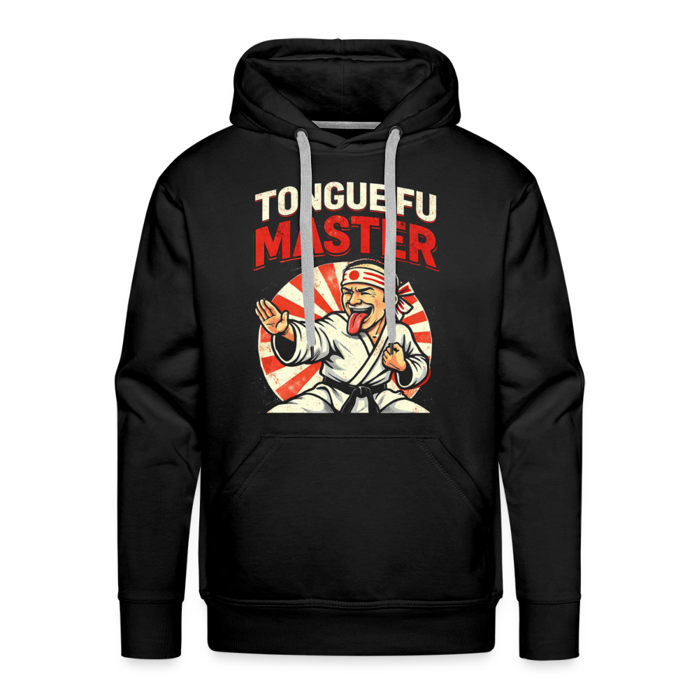 Tongue FU Master Premium Hoodie Color: Black