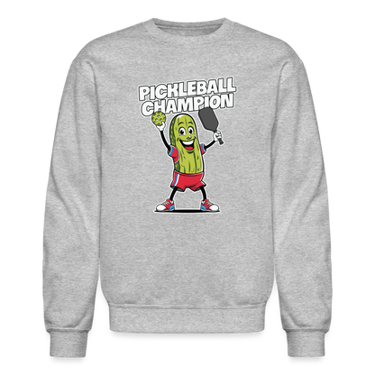 Pickleball Champion Sweatshirt - heather gray