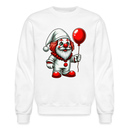 Gnome Clown Sweatshirt - white