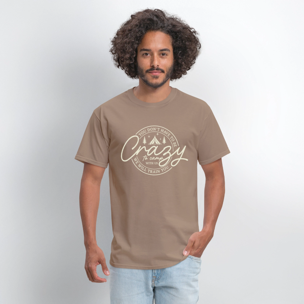 Crazy Camping T-Shirt - safari