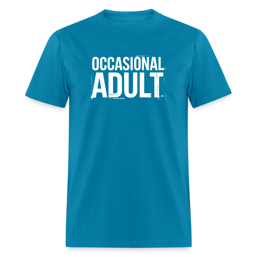 Occasional Adult T-Shirt - turquoise