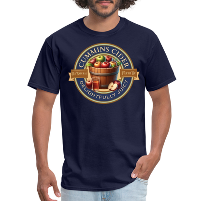 Cummins Cider (Funny Adult Humor) T-Shirt - navy