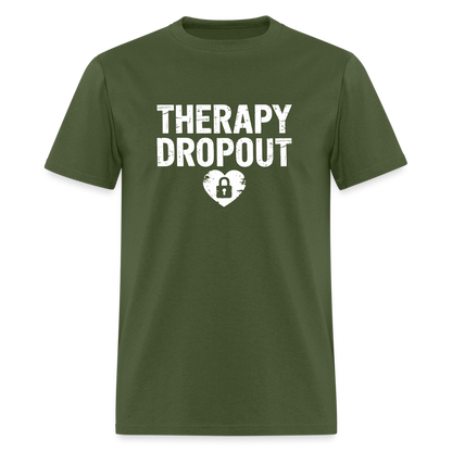 Therapy Dropout T-Shirt - military green