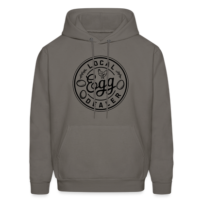 Local Egg Dealer Hoodie - asphalt gray