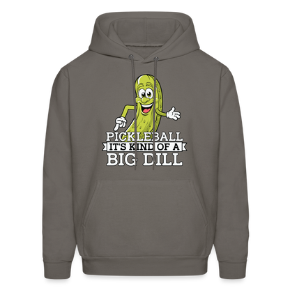 Pickleball It's Kind Of A Big Dill Hoodie - asphalt gray