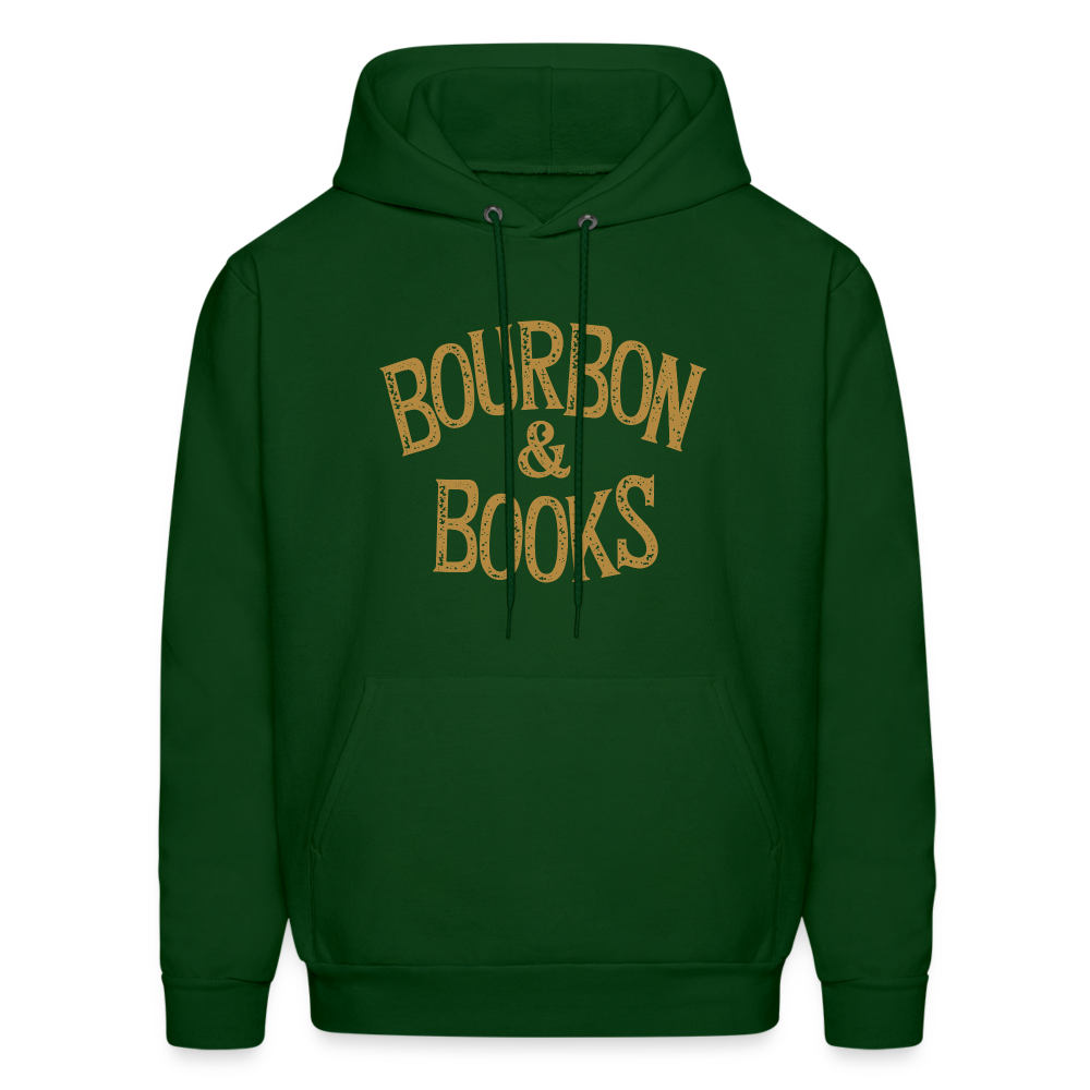 Bourbon & Books Hoodie - forest green