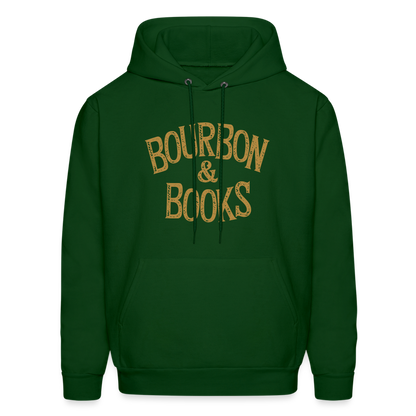 Bourbon & Books Hoodie - forest green