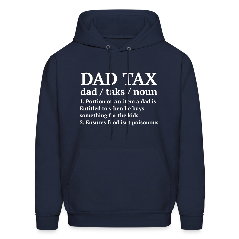 Dad Tax Hoodie (Definition) - navy