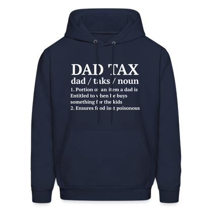 Dad Tax Hoodie (Definition) - navy