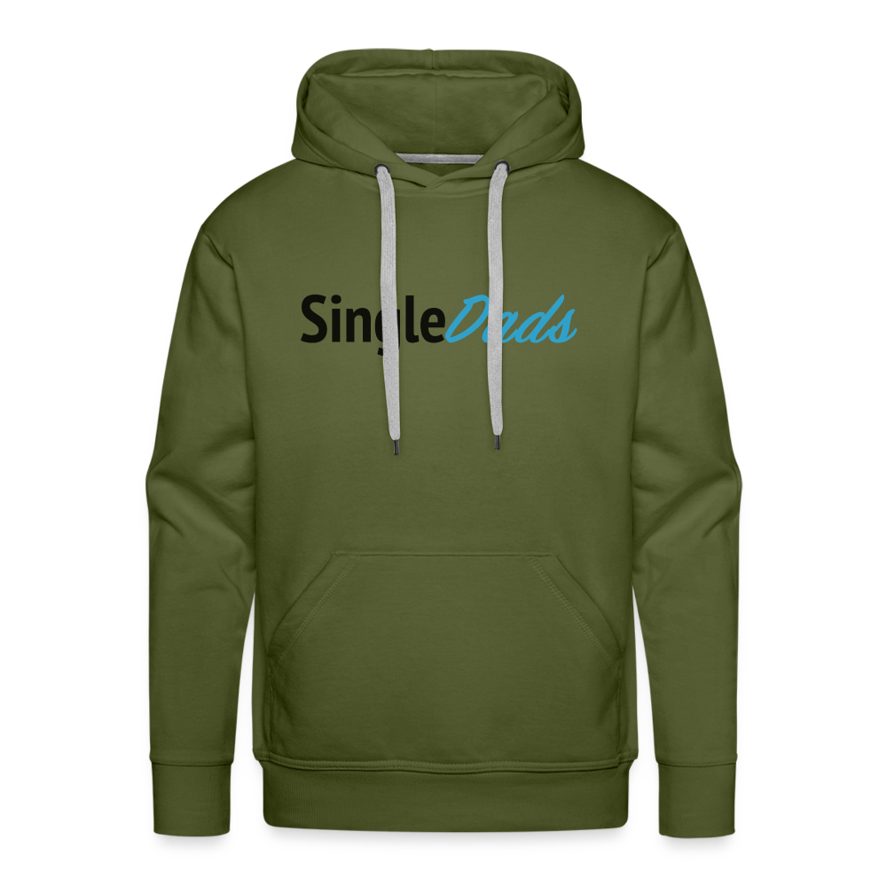 SingleDads Men’s Premium Hoodie - olive green