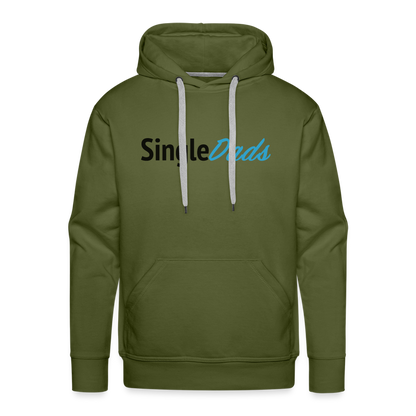 SingleDads Men’s Premium Hoodie - olive green