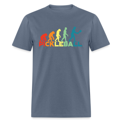 Pickleball Evolution T-Shirt - denim