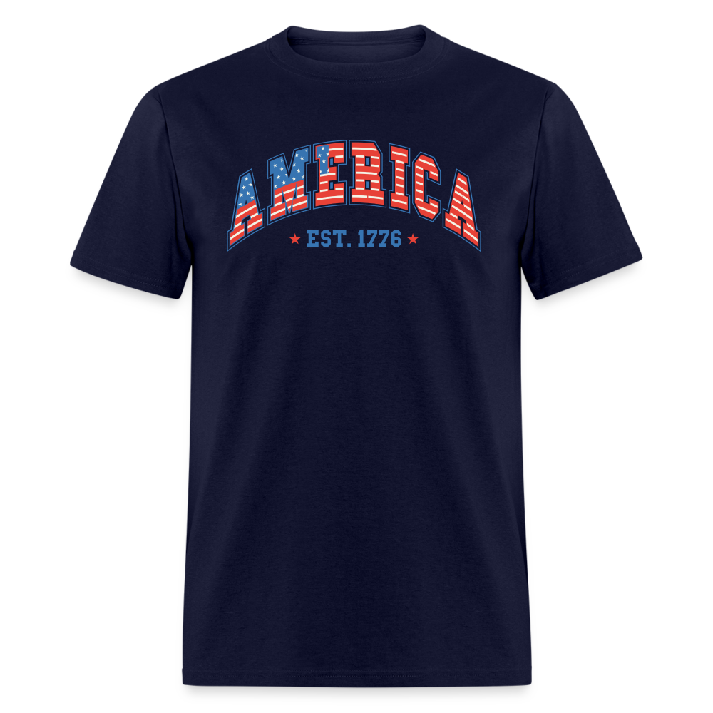 American 1776 T-Shirt - navy