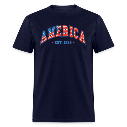 American 1776 T-Shirt - navy