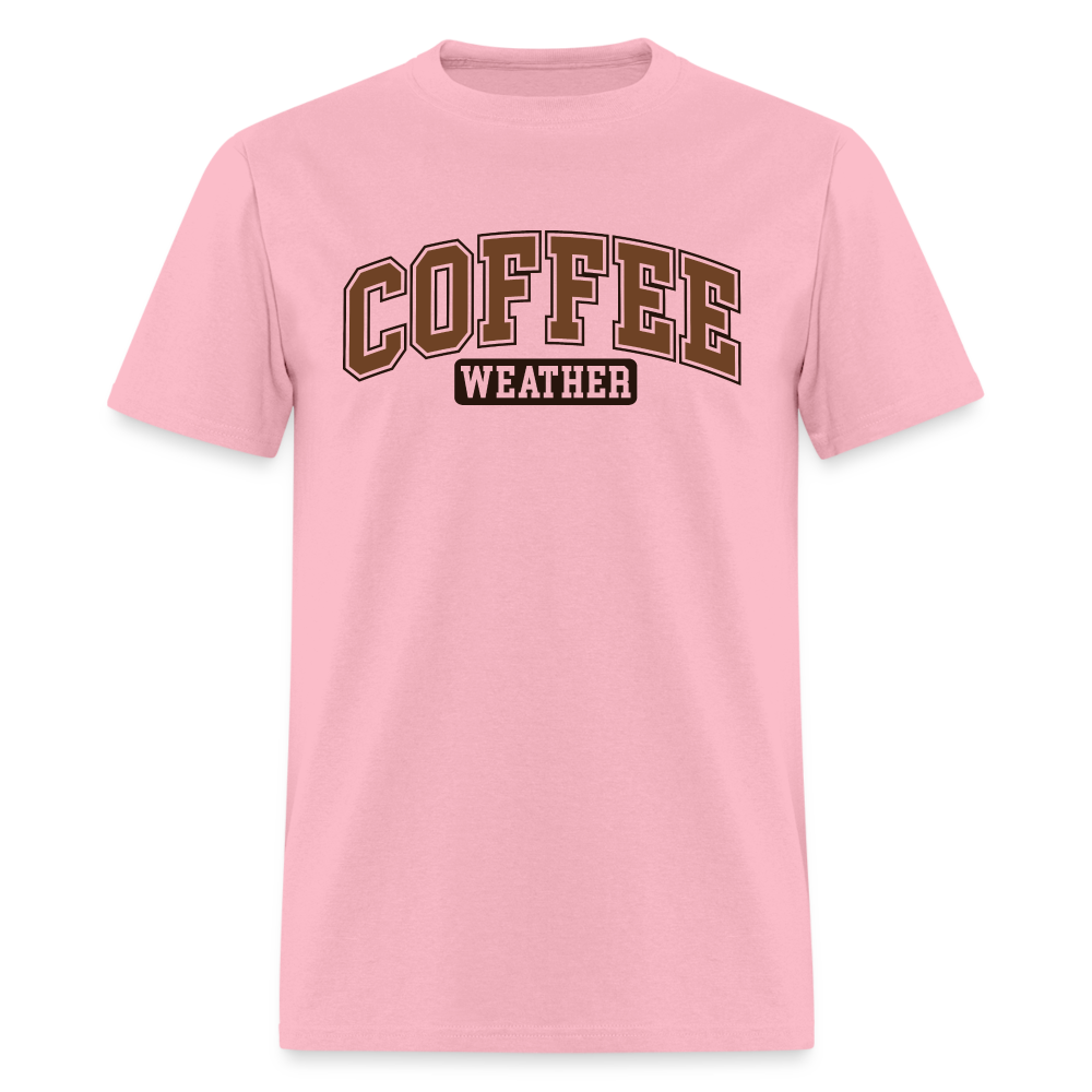 Coffee Weather T-Shirt - pink