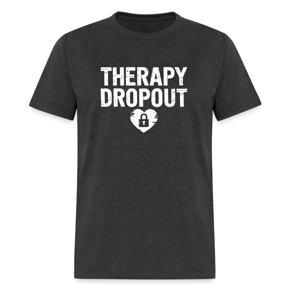 Therapy Dropout T-Shirt - heather black