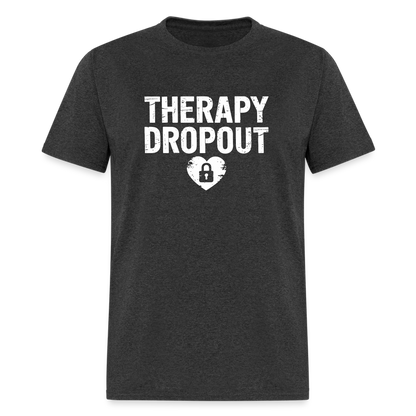 Therapy Dropout T-Shirt - heather black