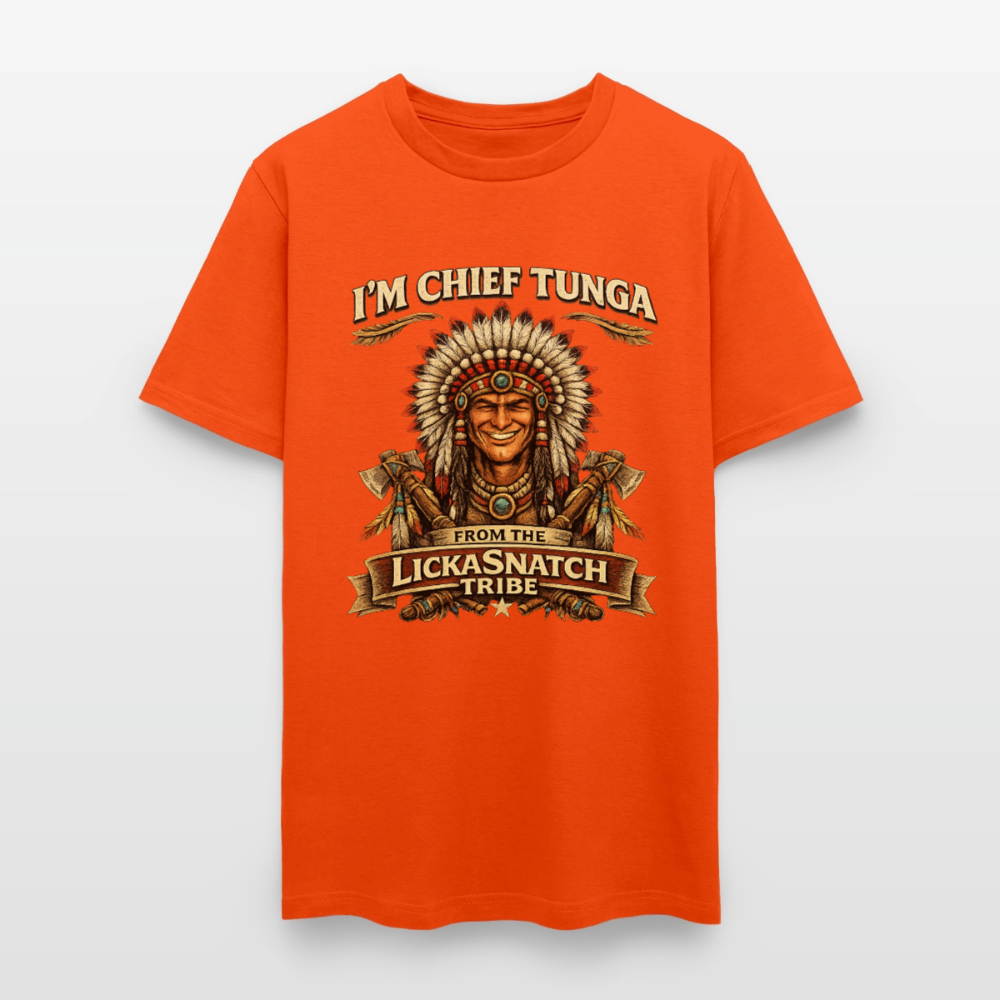 I’m Chief Tunga From the Lickasnatch Tribe T-Shirt Color: Black