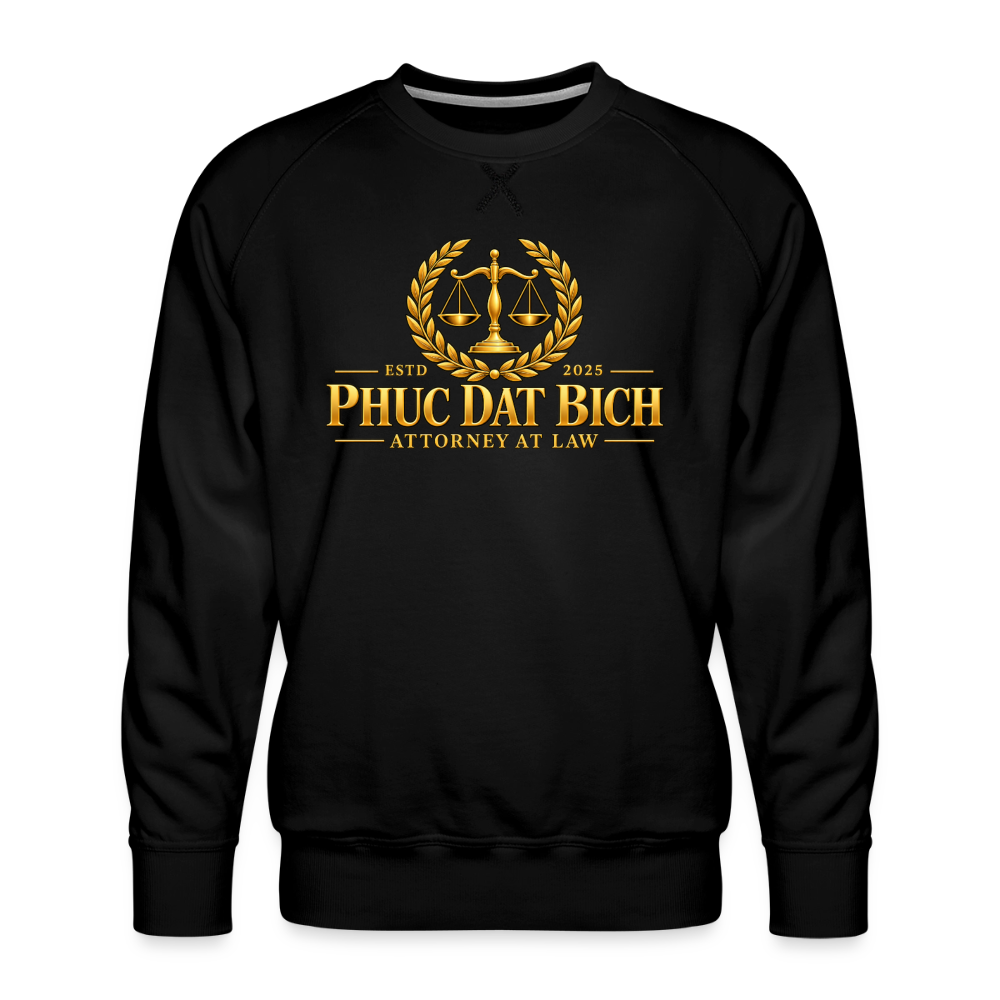 Phuc Dat Bich Attorney At Law Men’s Premium Sweatshirt - black