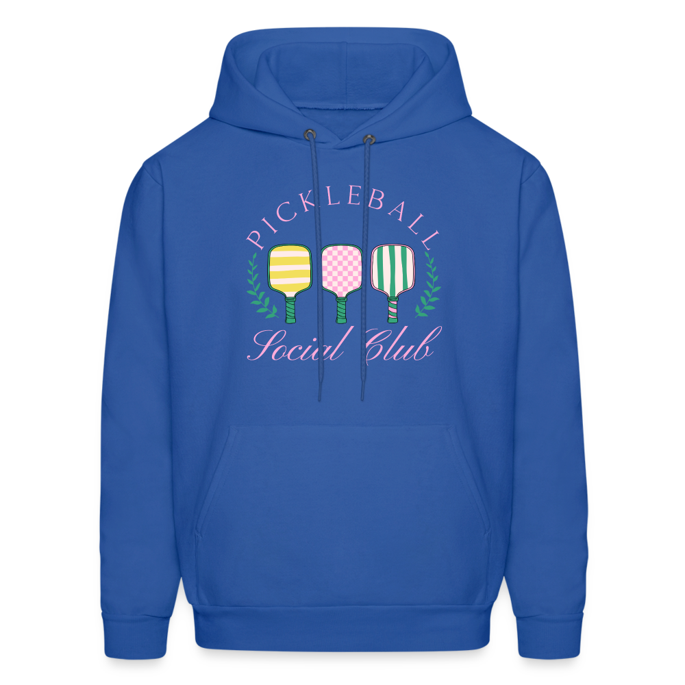 Pickleball Social Club Hoodie - royal blue