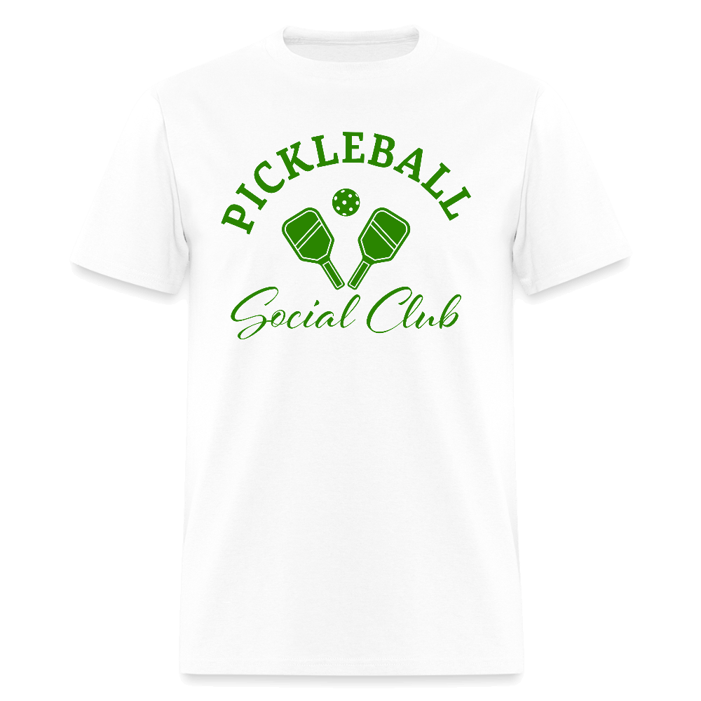 Pickleball Social Club T-Shirt - white