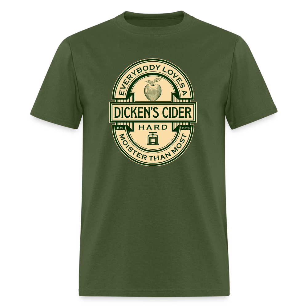 Dicken's Cider T-Shirt - military green