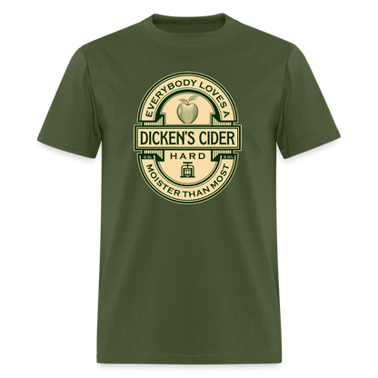 Dicken's Cider T-Shirt - military green