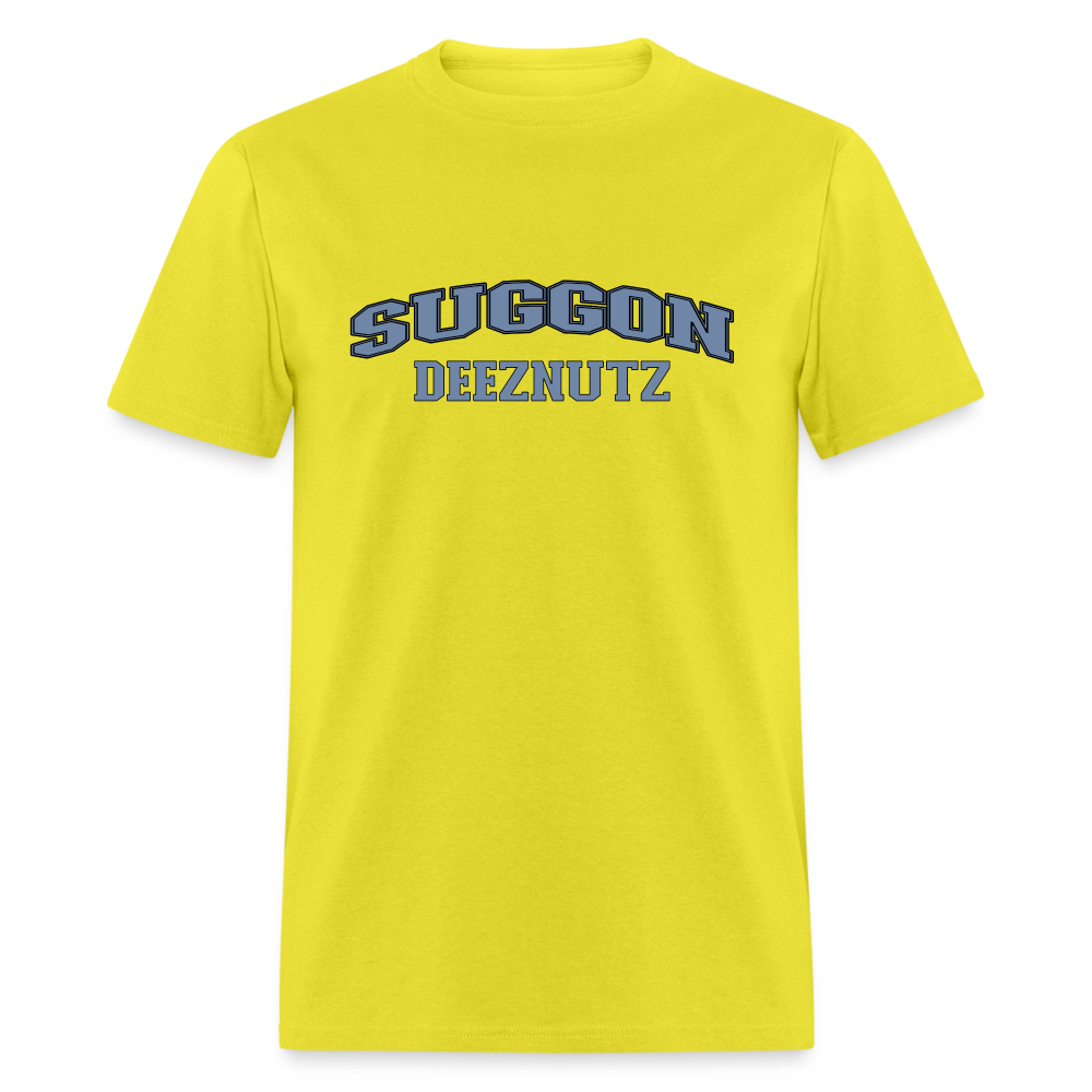 Suggon Deeznutz T-Shirt - yellow