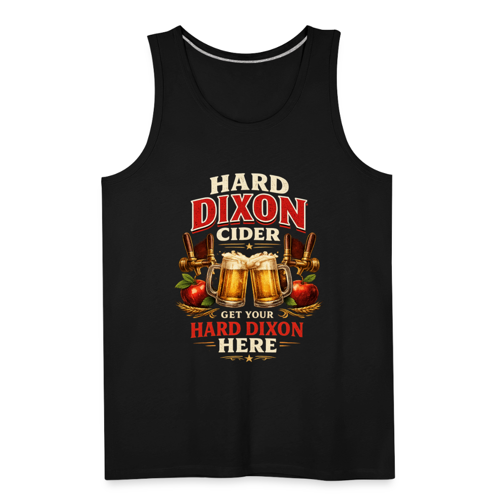 Hard Dixon Cider Funny Premium Tank Top Color: Deep Navy