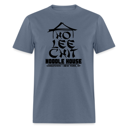 Ho Lee Chit (Noodle House) T-Shirt - denim