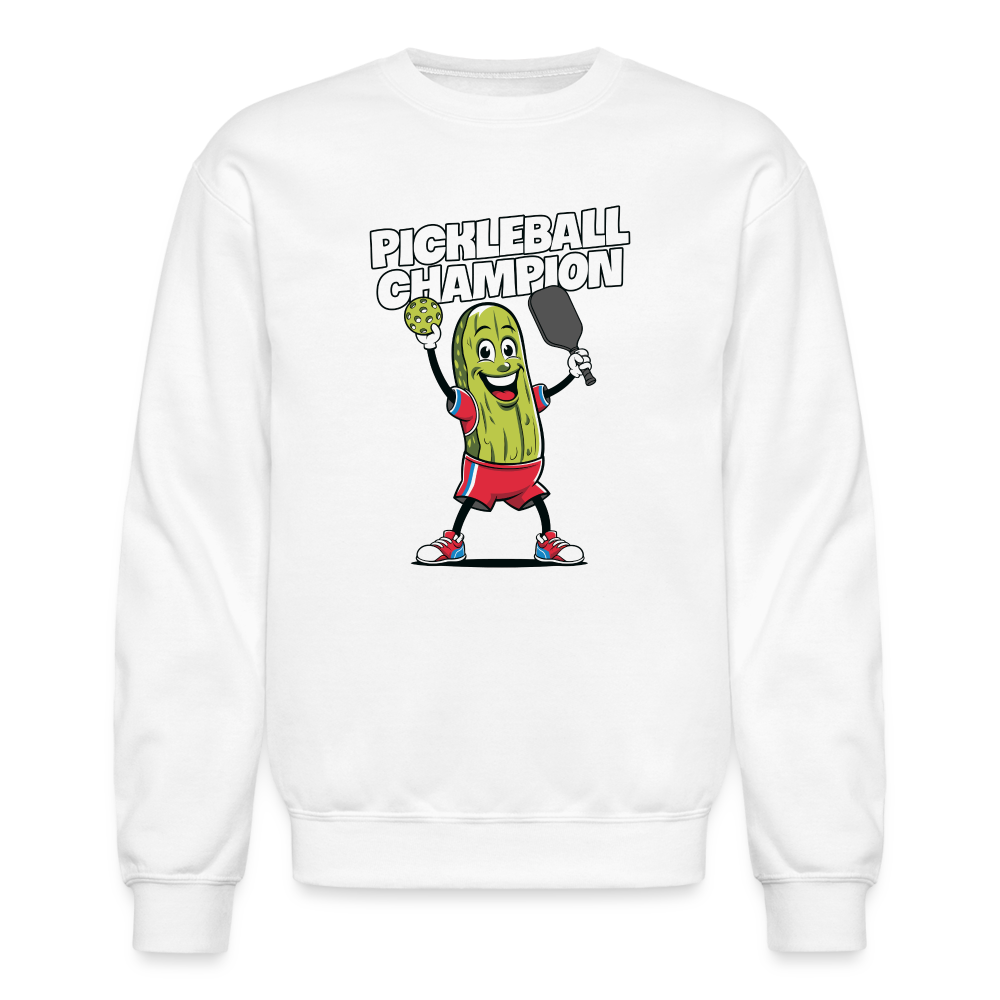 Pickleball Champion Sweatshirt - white