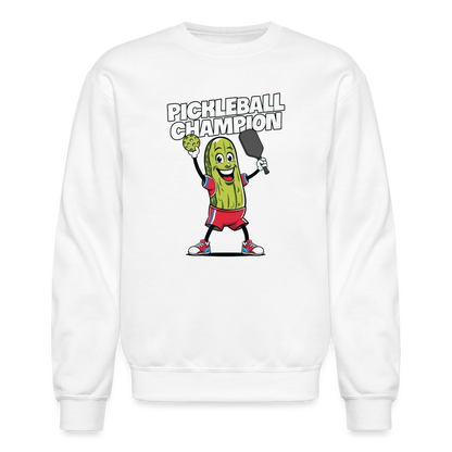 Pickleball Champion Sweatshirt - white