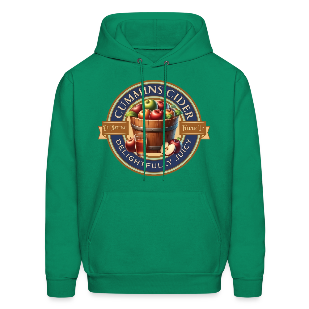 Cummins Cider (Funny Adult Humor) Hoodie - kelly green