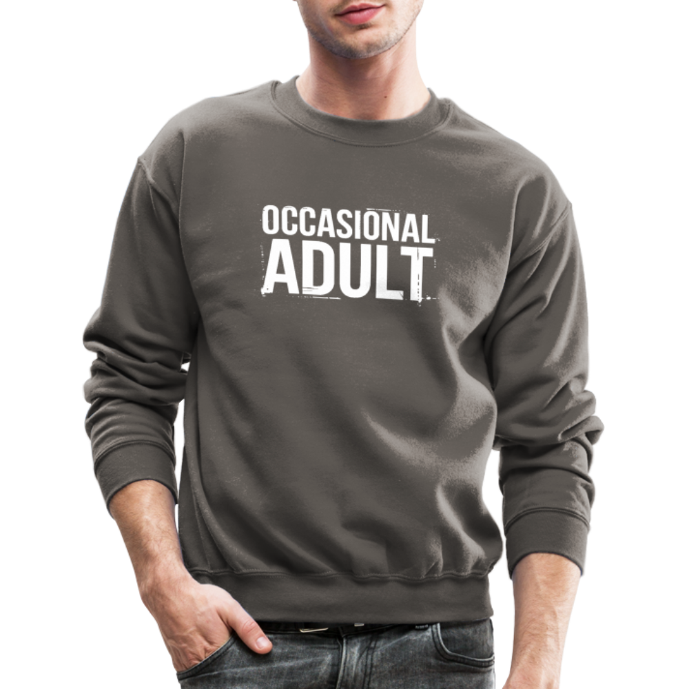 Occasional Adult Sweatshirt - asphalt gray