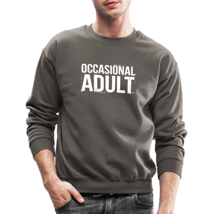 Occasional Adult Sweatshirt - asphalt gray