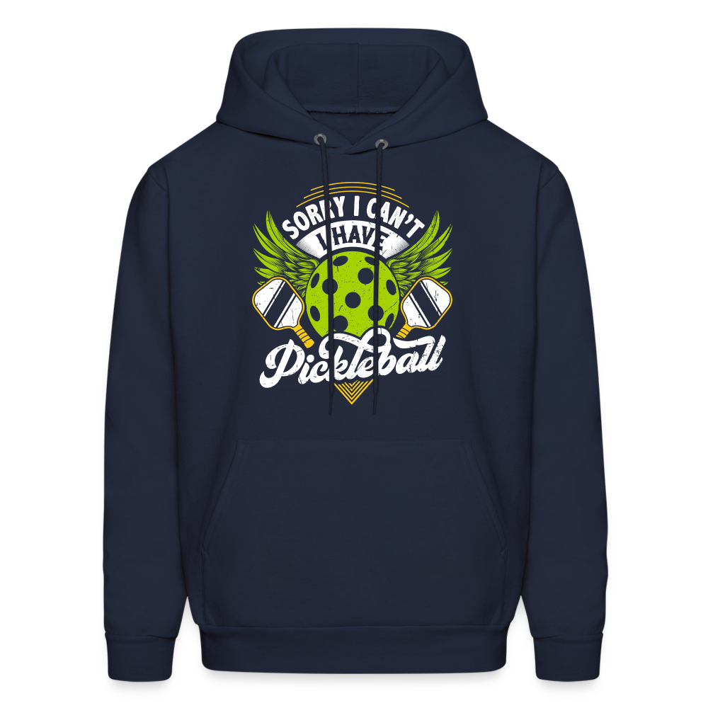 Sorry I can't I Have Pickleball Hoodie - navy