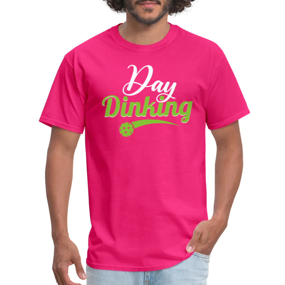 Day Dinking (Pickleball) T-Shirt - fuchsia