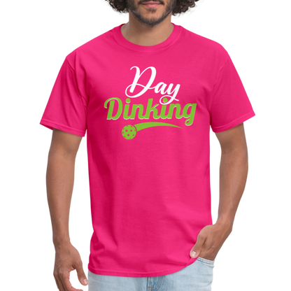 Day Dinking (Pickleball) T-Shirt - fuchsia