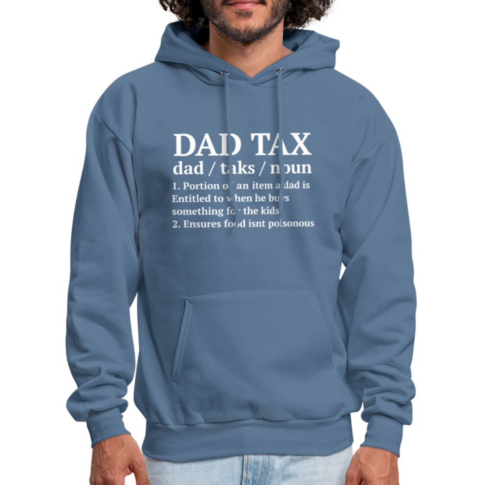 Dad Tax Hoodie (Definition) - denim blue