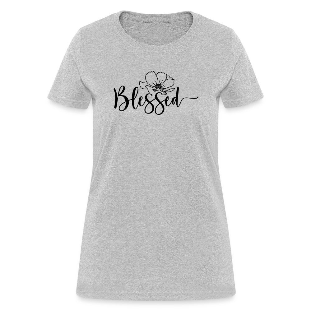 Blessed Women's T-Shirt - heather gray
