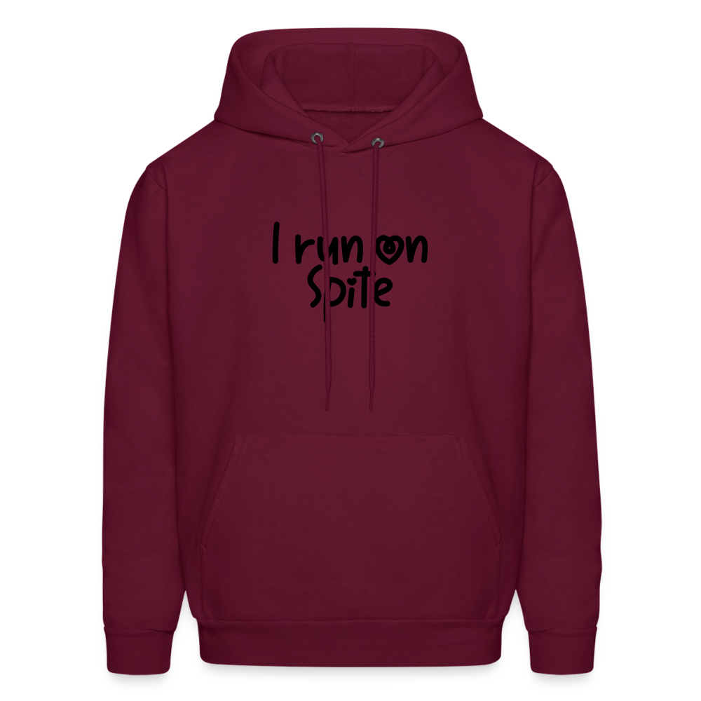 I Run On Spite Women's Hoodie - burgundy