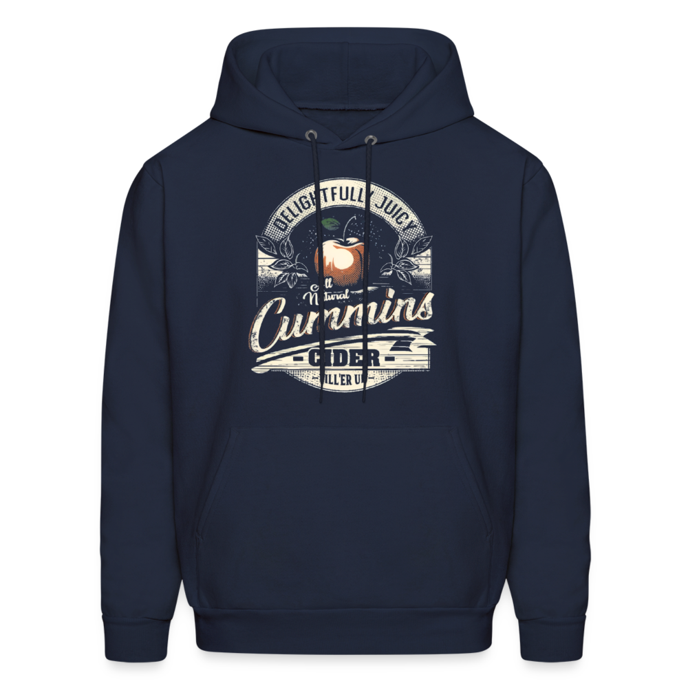 Vintage Cummins Cider (Funny Adult Humor) Hoodie - navy