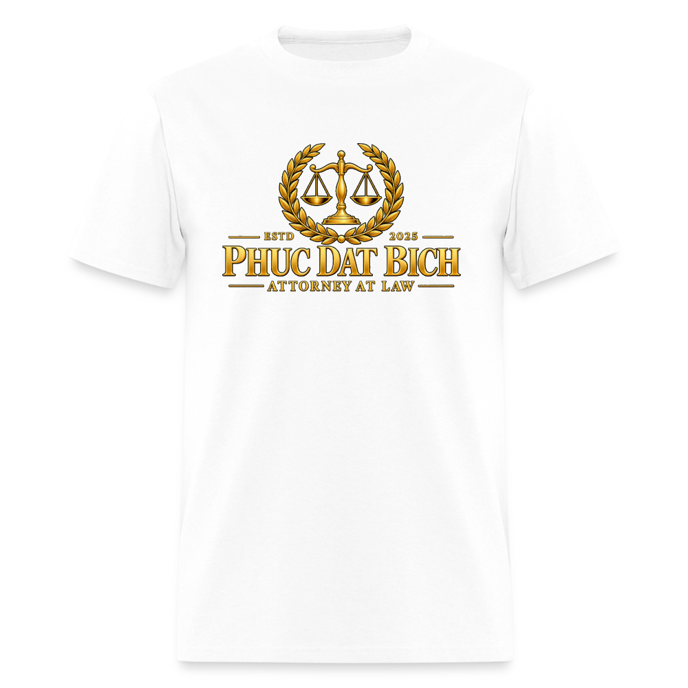 Phuc Dat Bich Attorney At Law T-Shirt - white