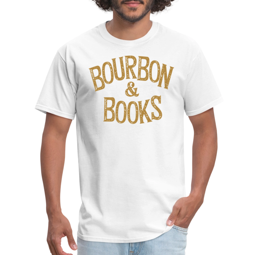 Bourbon & Books T-Shirt - white