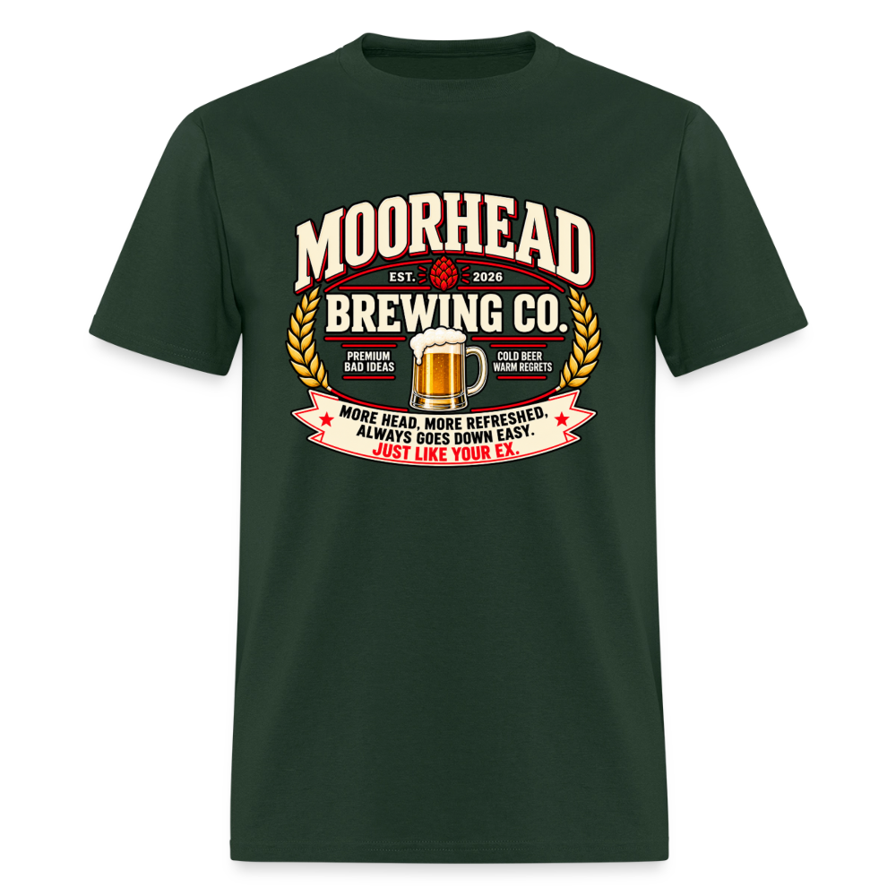 Moorhead Brewing Co. T-Shirt Color: forest green