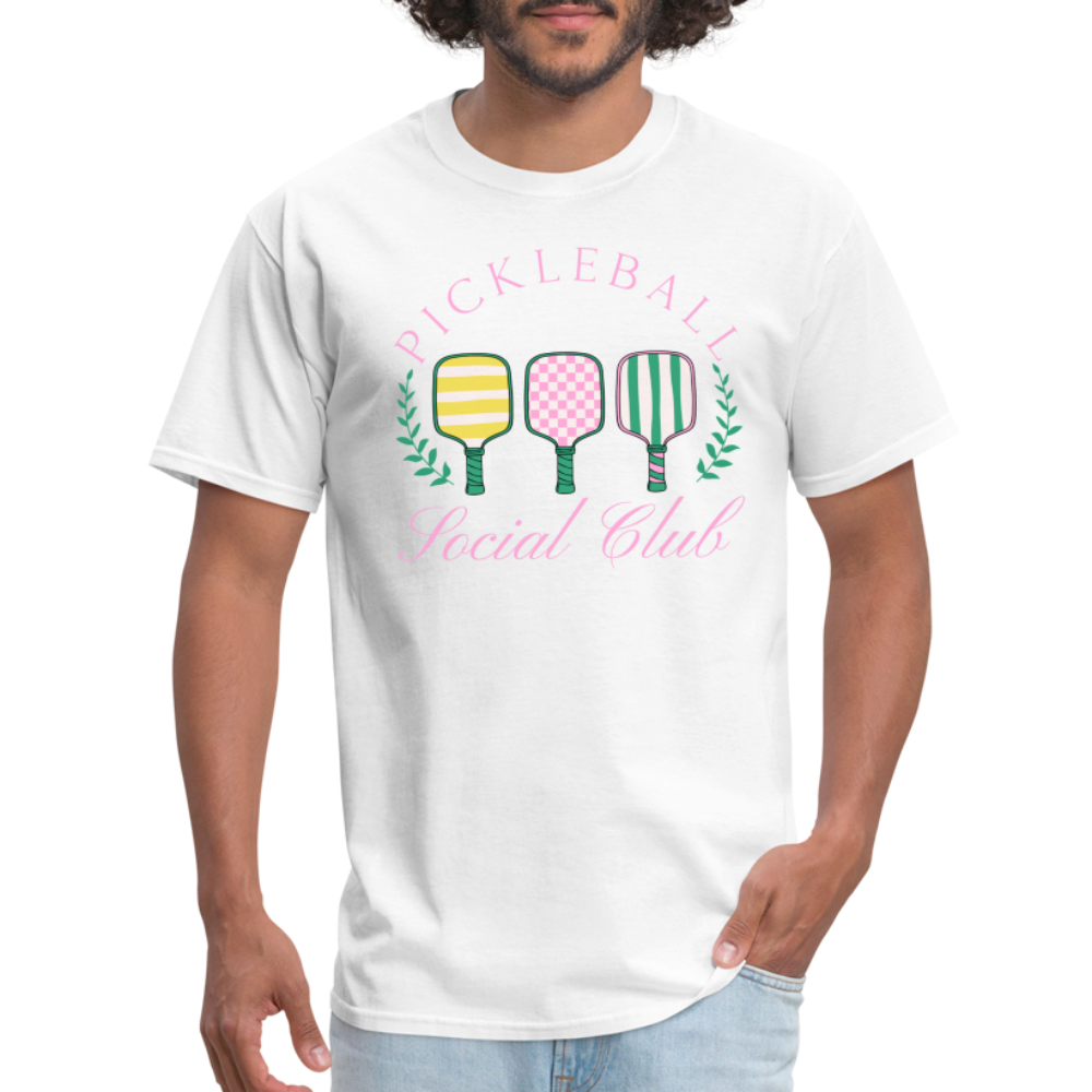 Pickleball Social Club T-Shirt - white