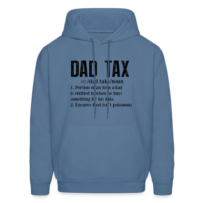 Dad Tax Hoodie (Definition) - denim blue