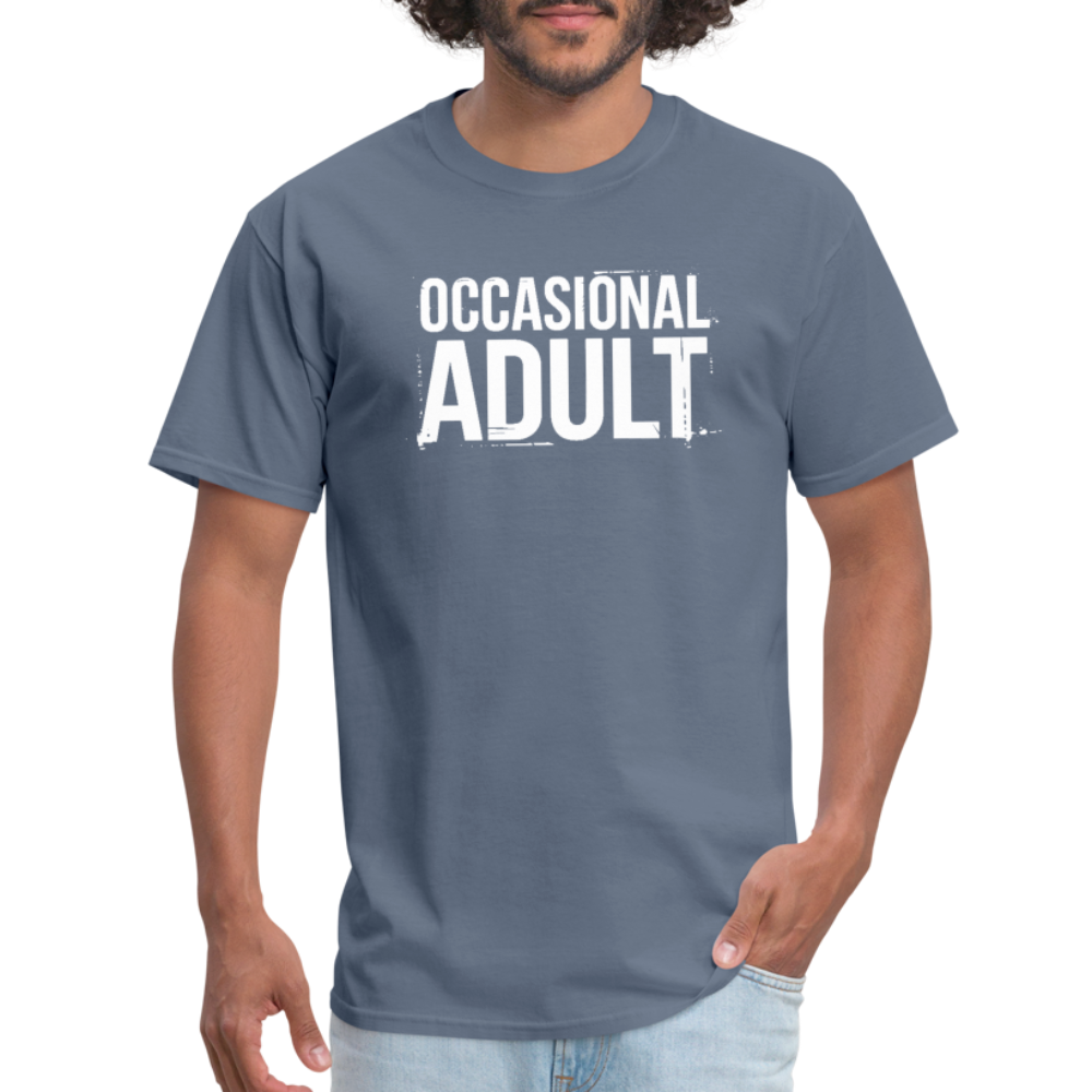 Occasional Adult T-Shirt - denim